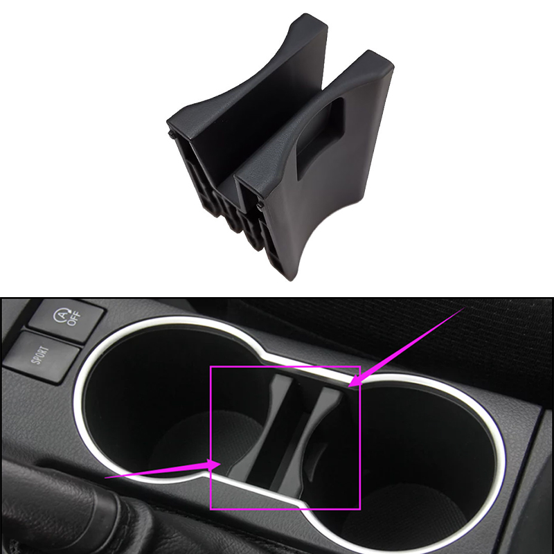 Car Cup Holder Expander - Car Center Console Cup Bottle Insert