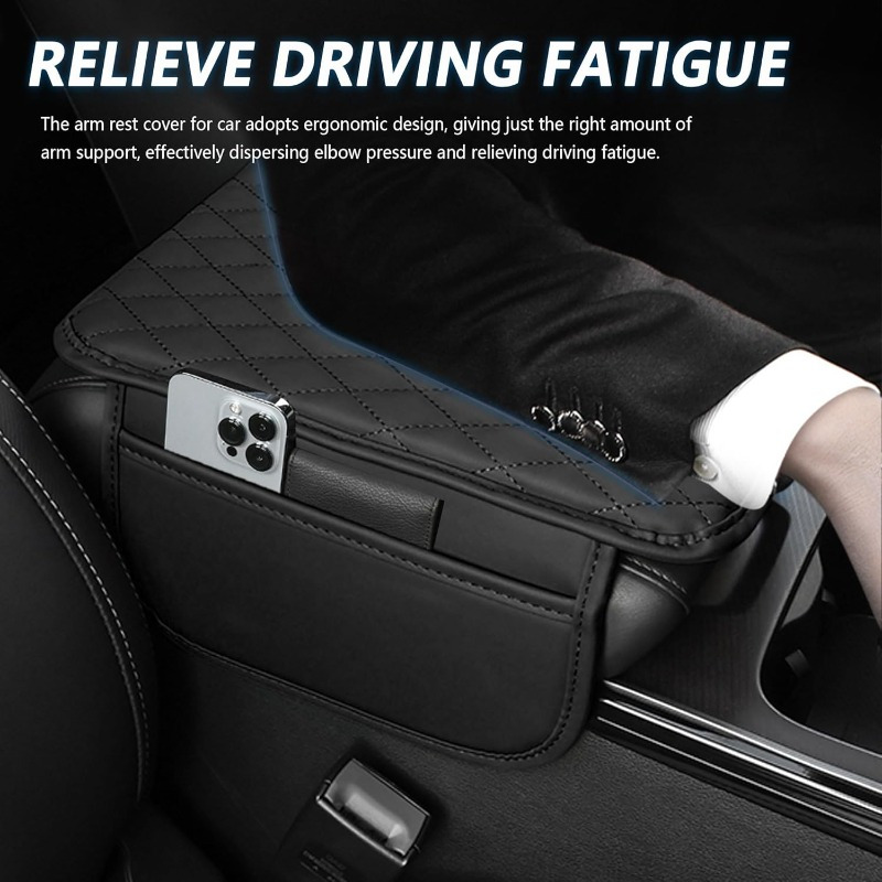 Car Center Console Cover,  wit - Car Accessories Exterior recension och pris