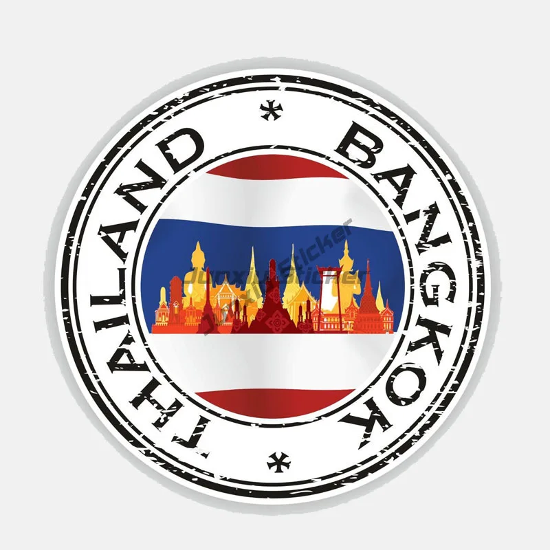 T Thailand Flag Map Creative A - Car Accessories Thailand recension och pris