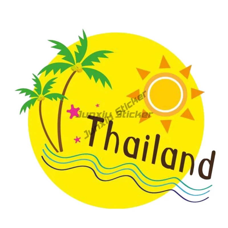 T Thailand Flag Map Creative A - Car Accessories Thailand recension och pris