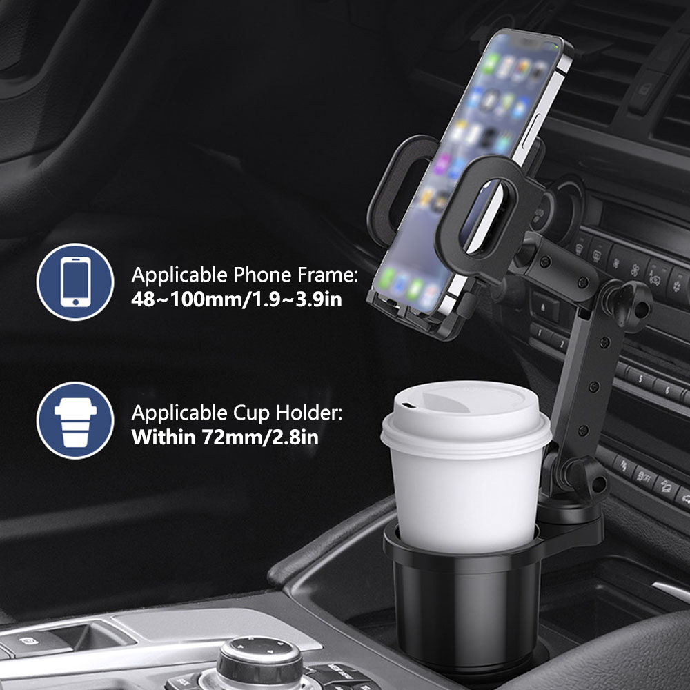 Car Cup Holder Expander Cell P - Car Cup Holder Expander recension och pris