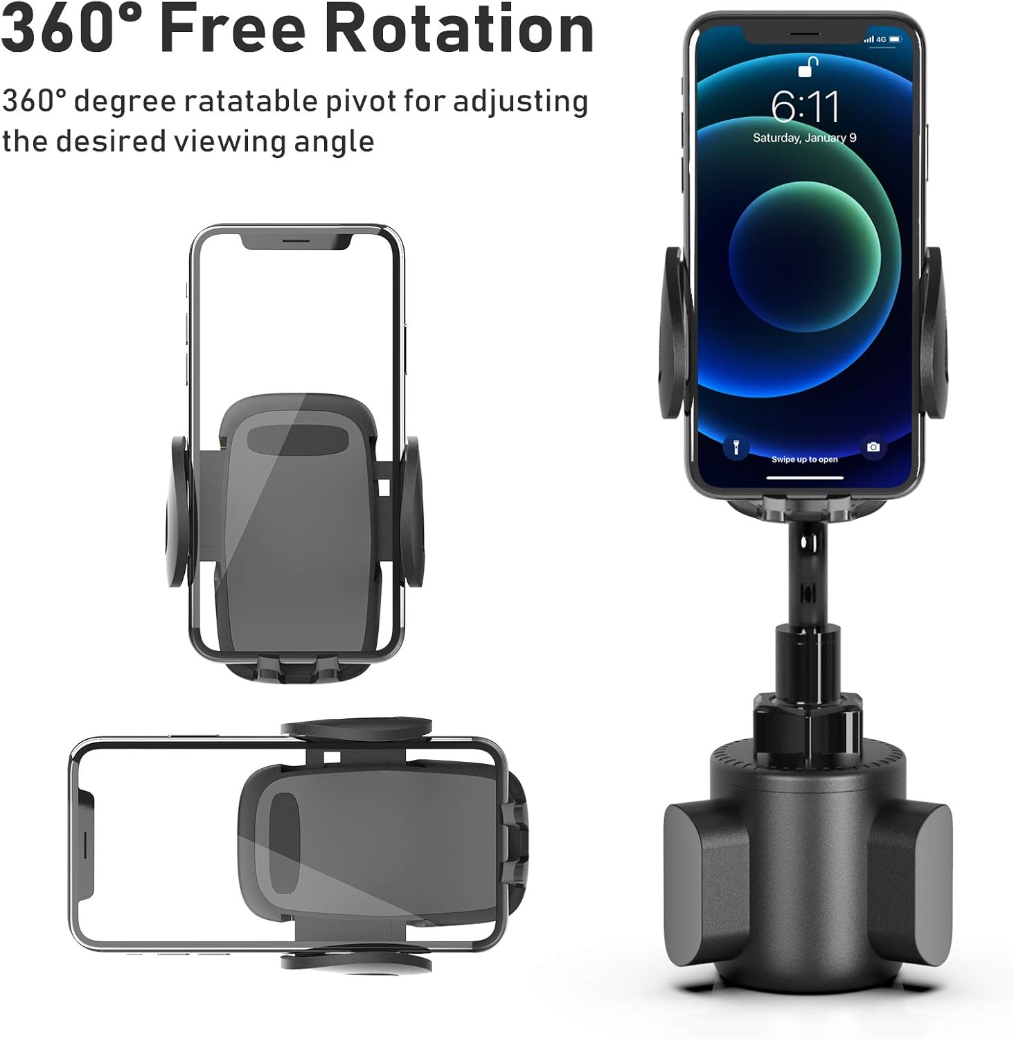 Phone Holders for Your Car, Cu - Car Cup Holder Expander recension och pris
