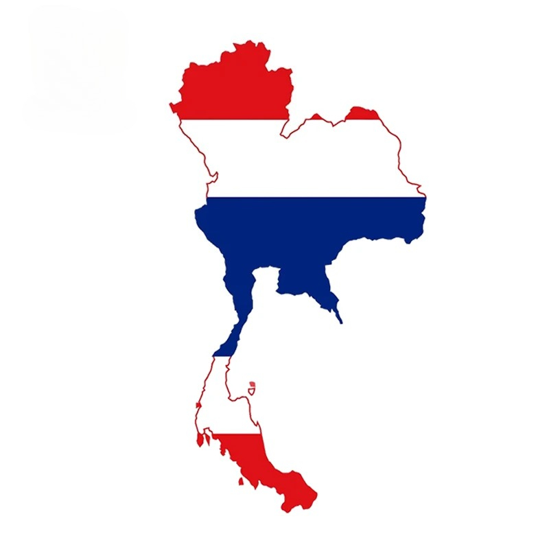 FUYOOHI Thailand Map Flag Car  - Car Accessories Thailand recension och pris