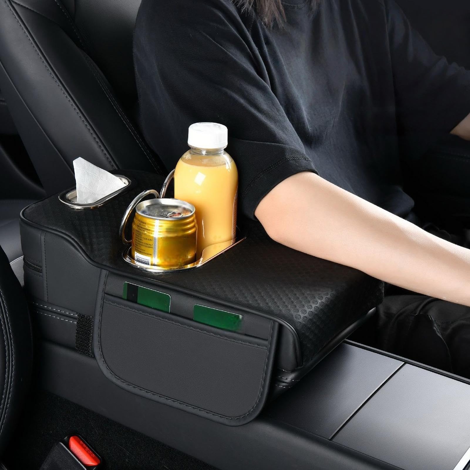 Multifunctional Car Armrest Cu - Car Cup Holder Expander recension och pris