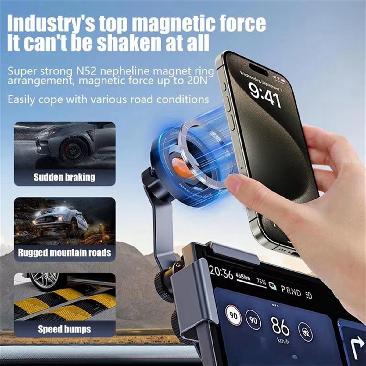 forfor Adjustable Car Phone Cr - Car Cup Holder Expander recension och pris