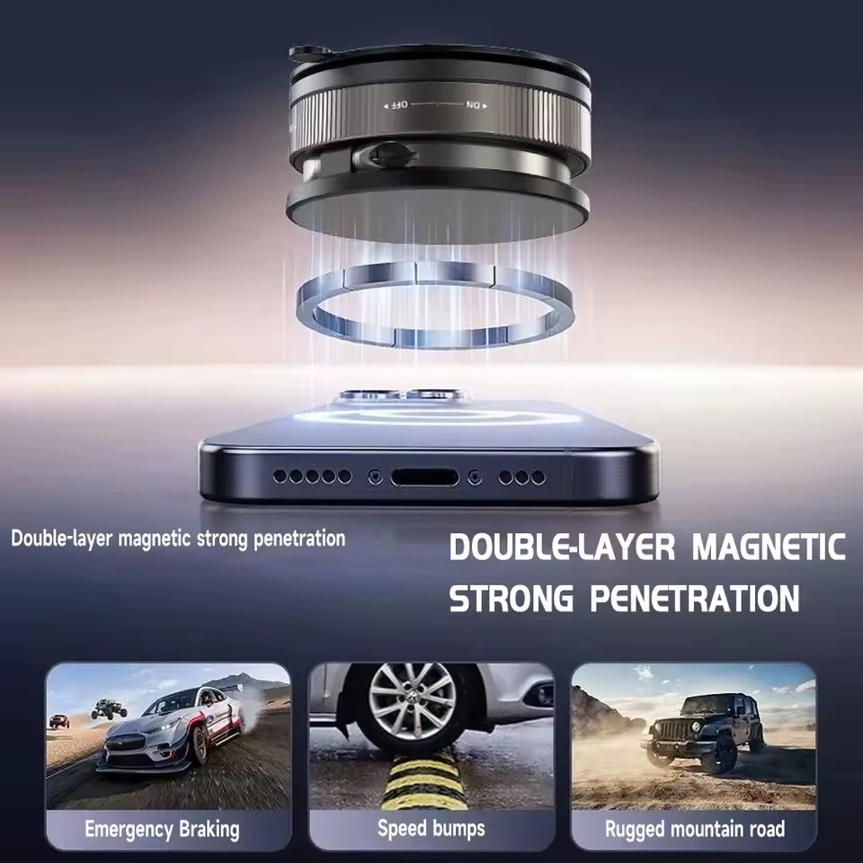 2026 New Vacuum Magnetic Phone - Car Accessories Phone Holder recension och pris