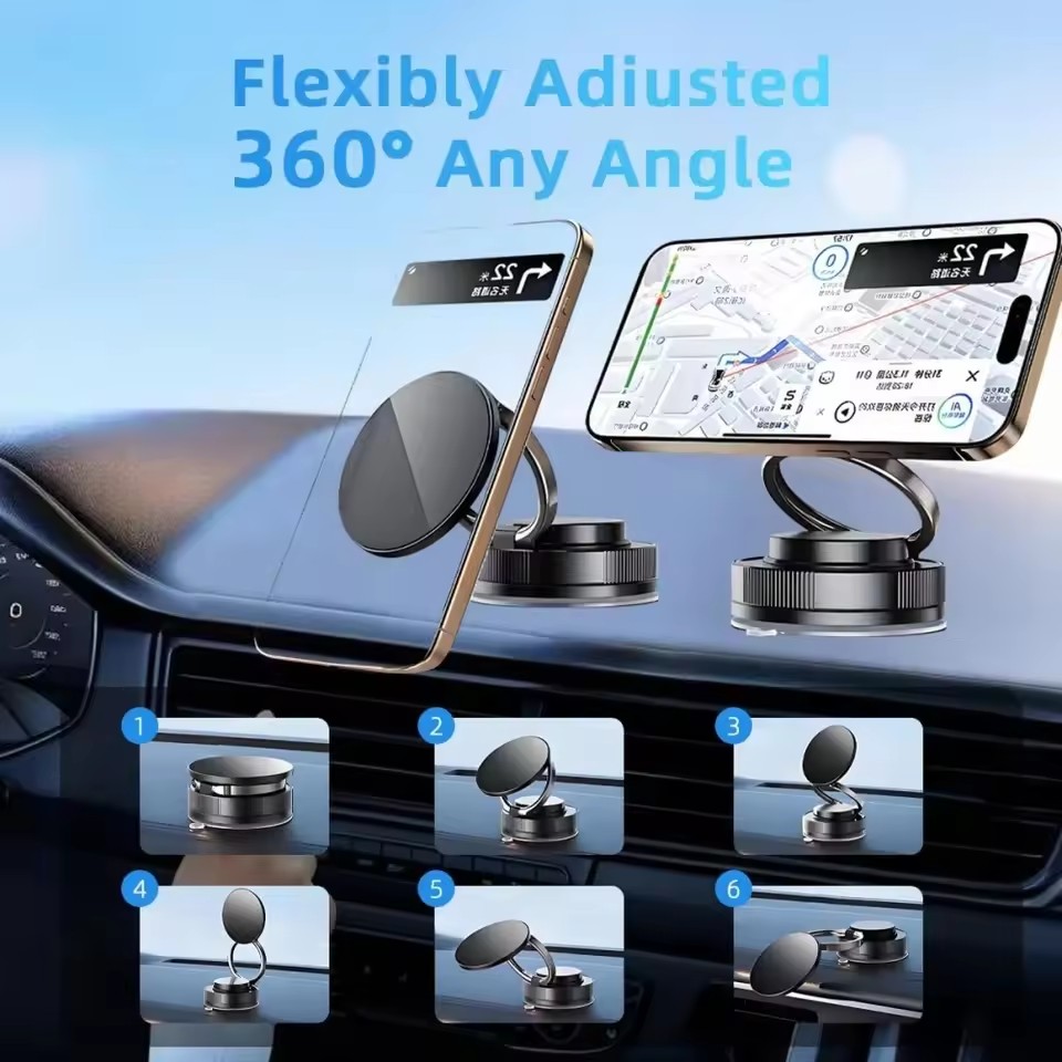 2026 New Vacuum Magnetic Phone - Car Accessories Phone Holder recension och pris