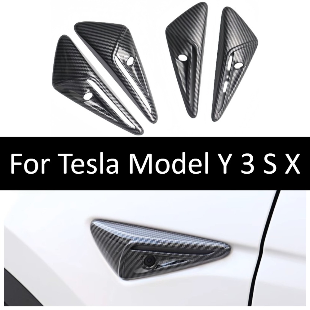 Carbon Fiber Cameras Covers Tr - Car Accessories Exterior recension och pris