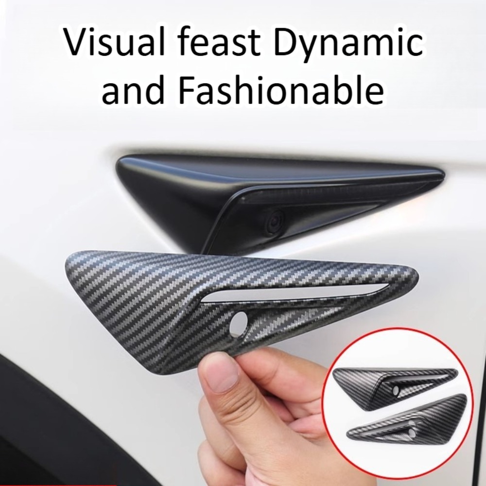 Carbon Fiber Cameras Covers Tr - Car Accessories Exterior recension och pris