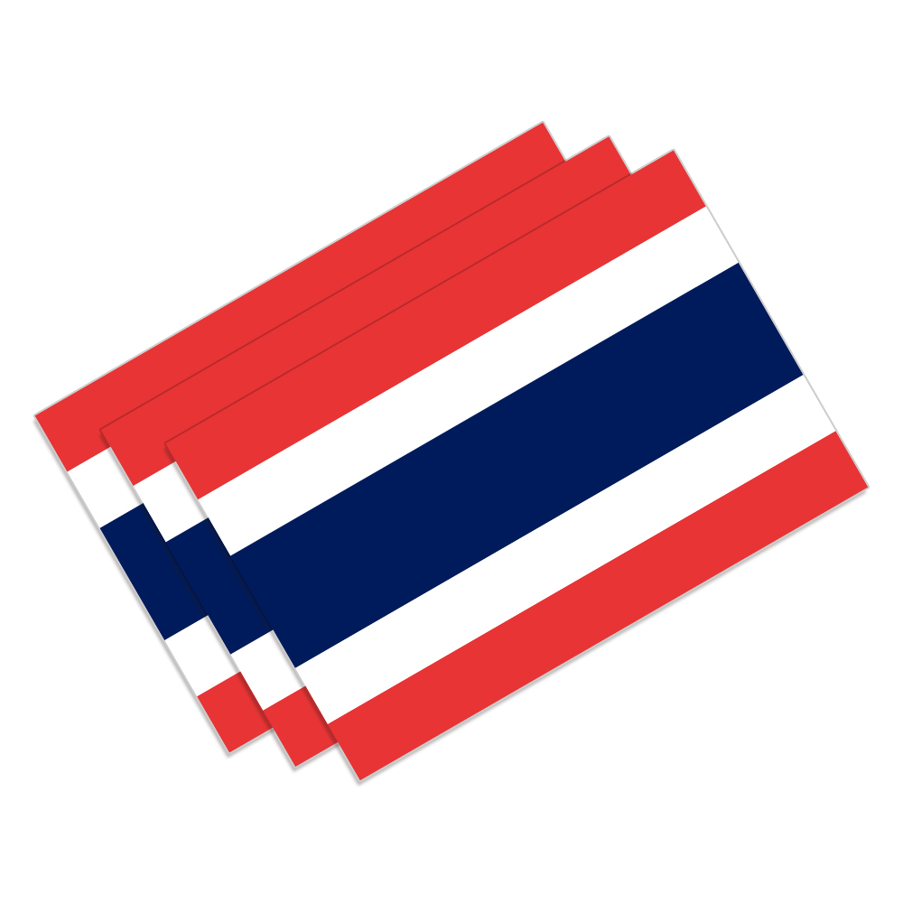 3pcs Thailand Flag Car Sticker - Car Accessories Thailand recension och pris