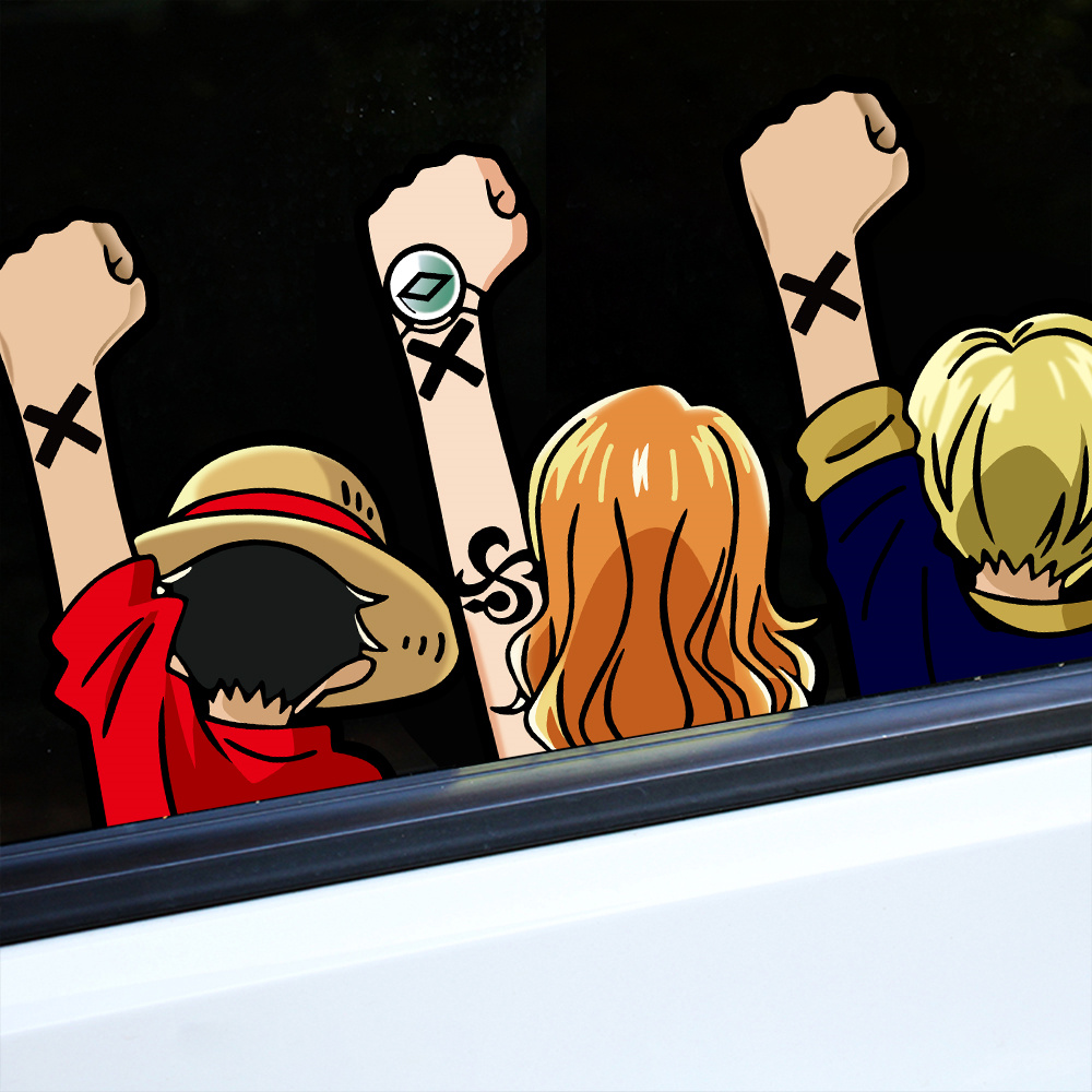 One Piece12cm creative car sti - Car Accessories Japanese recension och pris