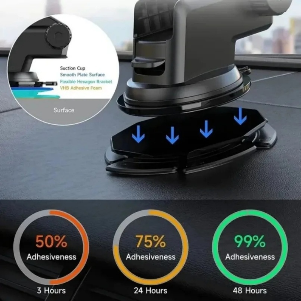 Car Dashboard Suction Cup Cell - Car Accessories Phone Holder recension och pris