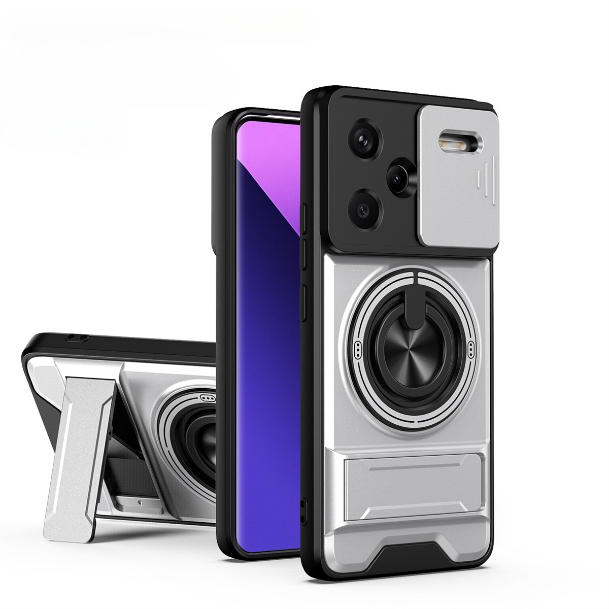 Lens Slide Camera Phone Case f - Car Accessories Phone Holder recension och pris