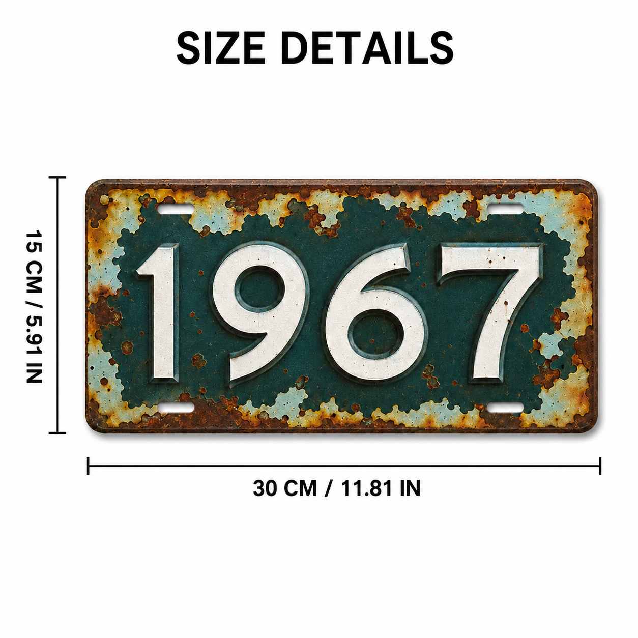 2D Flat, 1pc Vintage Phuket Th - Car Accessories Thailand recension och pris