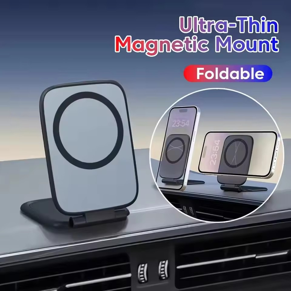Ultra-thin Magnetic Phone Hold - Car Accessories Phone Holder recension och pris